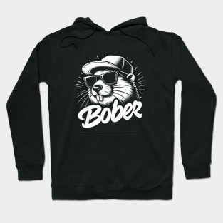 Funny Polish Internet Meme Bobr Bober Kurwa Graffiti Art Hoodie